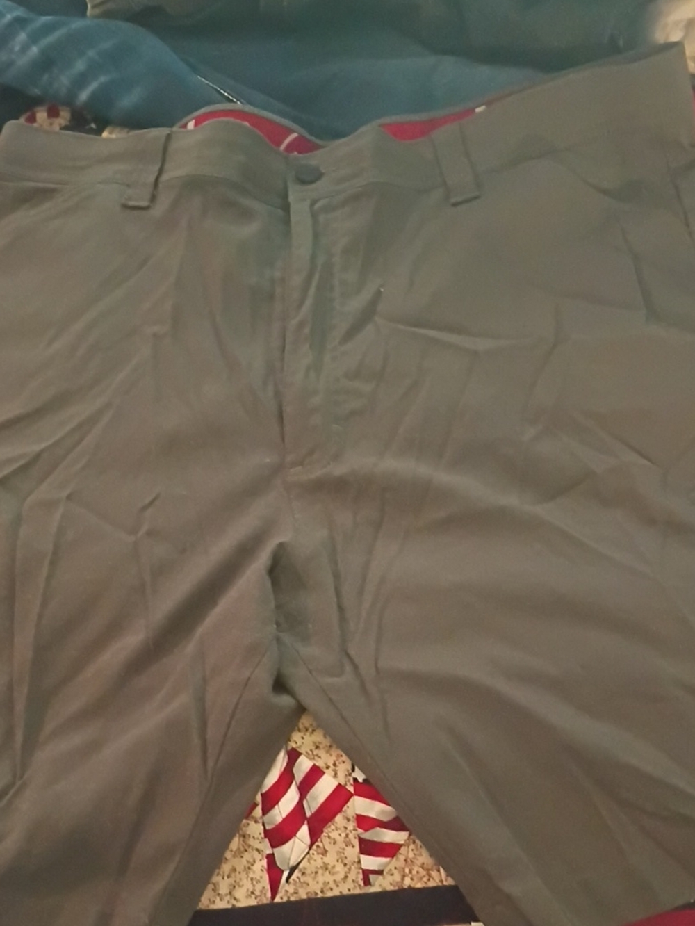 Men's Classic Gray Chino Pants